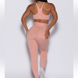 Bombshell Sportswear Peach set- Size Small